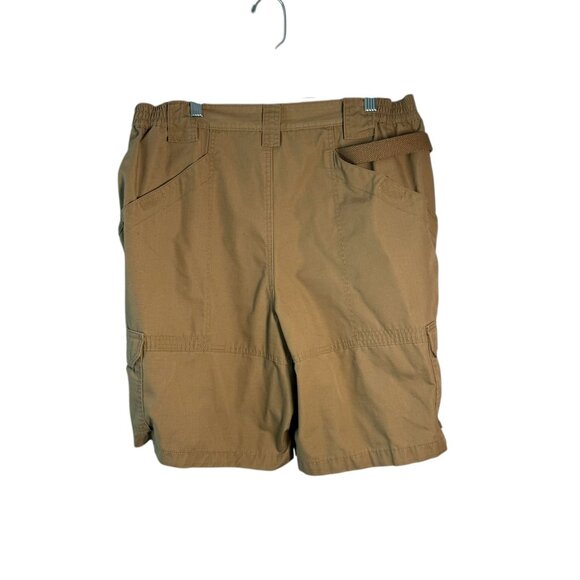 5.11 Tactical Mens Khaki Cargo Shorts With Elastic Waist Pockets Size 38 - Picture 5 of 9